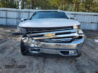 2020 Chevrolet Silverado 1500 LTZ with VIN 3GCUYGED1LG366550, listed as a Copart auction lot 47831655 with 51,271 mi miles and Salvage Title. Bid and sale history available at DreamBid. Image 5.