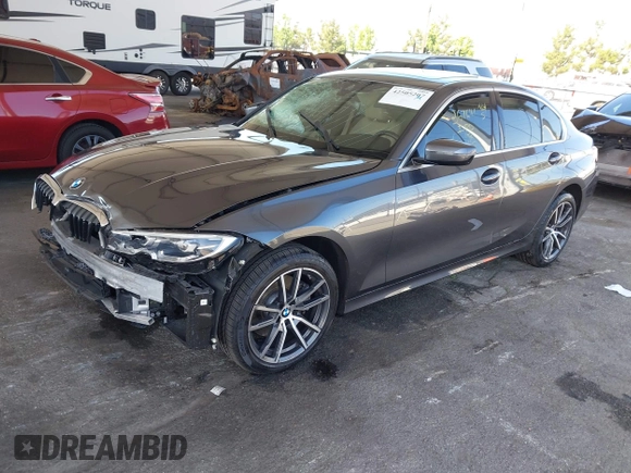 2022 BMW 3 Series 330i with VIN 3MW5R1J08N8C55960, listed as a IAAI auction lot 42505207 with Not provided miles and . Bid and sale history available at DreamBid. Image 17.
