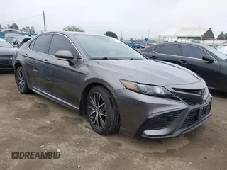 2022 Toyota Camry SE with VIN 4T1G11AK2NU674888, listed as a IAAI auction lot 41883188 with 41,566 mi miles and . Bid and sale history available at DreamBid. Image 1.