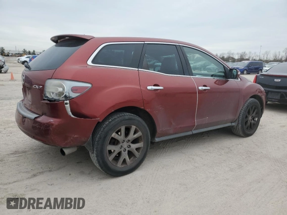 2009 Mazda CX-7 Sport with VIN JM3ER293490228317, listed as a Copart auction lot 46138595 with 202,336 mi miles and Salvage Title. Bid and sale history available at carsss.com. Image 3.