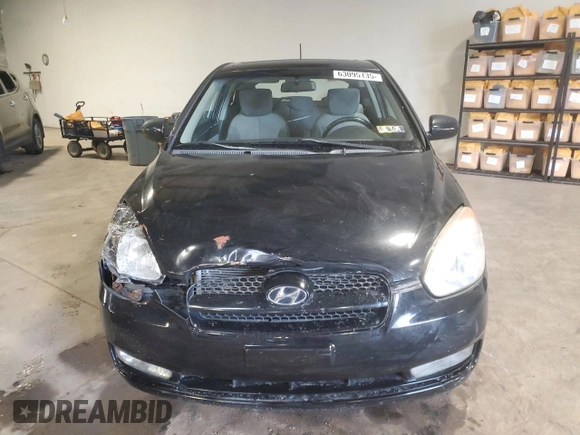 2010 Hyundai Accent SE with VIN KMHCN3AC8AU181637, listed as a Copart auction lot 63095135 with 195,945 mi miles and Salvage title. Bid and sale history available at DreamBid. Image 5.