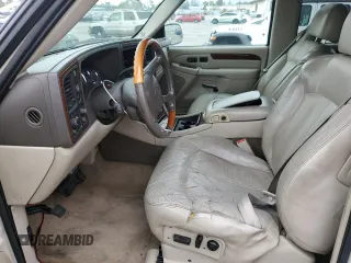 2002 Cadillac Escalade with VIN 1GYEK63N22R155121, listed as a Copart auction lot 59901375 with 159,412 mi miles and Salvage title. Bid and sale history available at DreamBid. Image 7.