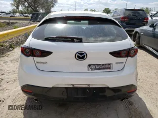 2020 Mazda Mazda3 Hatchback with VIN JM1BPALM4L1159966, listed as a Copart auction lot 42108503 with 54,743 mi miles. Bid and sale history available at carsss.com. Image 6.
