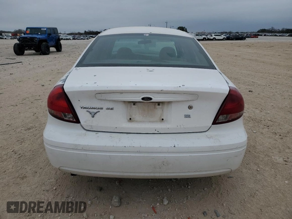 2005 Ford Taurus SE with VIN 1FAFP53255A165405, listed as a Copart auction lot 42693815 with 0 mi miles and Salvage Title. Bid and sale history available at carsss.com. Image 6.