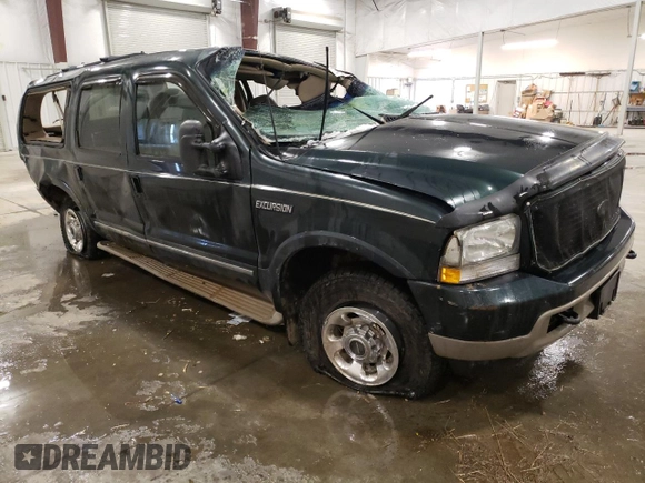2003 Ford Excursion Limited z VIN 1FMNU43S93EA16294, wystawiony jako Copart lot #86100534 z przebiegiem 162 057 mil mil oraz Szkoda całkowita • Salvage title. Historia ofert i sprzedaży dostępna na DreamBid. Obrazek 4.