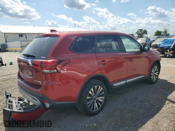 2019 Mitsubishi Outlander ES with VIN JA4AZ3A37KZ049645, listed as a Copart auction lot 63294975 with 65,169 mi miles and Salvage title. Bid and sale history available at DreamBid. Image 3.