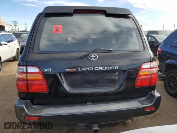 2000 Toyota Land Cruiser with VIN JT3HT05J6Y0086734, listed as a Copart auction lot 84870974 with 228,873 mi miles and Clean Title. Bid and sale history available at carsss.com. Image 6.
