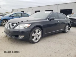2011 Lexus LS 460 L with VIN JTHGL5EF6B5043150, listed as a Copart auction lot 45102844 with 98,773 mi miles and Salvage Title. Bid and sale history available at DreamBid. Image 1.