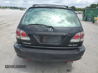 2001 Lexus RX 300 with VIN JTJGF10U810091085, listed as a Copart auction lot 64291204 with 182,357 mi miles and Clean Title. Bid and sale history available at carsss.com. Image 6.