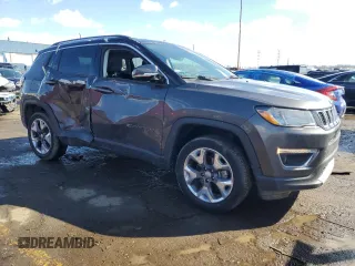 2021 Jeep Compass Limited with VIN 3C4NJDCB1MT508865, listed as a Copart auction lot 42899335 with 73,374 mi miles and Non Repairable. Bid and sale history available at carsss.com. Image 4.