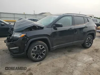 2019 Jeep Compass Sport z VIN 3C4NJDAB5KT689694, wystawiony jako Copart lot #59101135 z przebiegiem 91 143 mil mil oraz Szkoda całkowita • Salvage title. Historia ofert i sprzedaży dostępna na DreamBid. Obrazek 1.