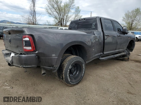2024 Ram 3500 Laramie with VIN 3C63RRJL3RG150085, listed as a Copart auction lot 51993684 with 2,574 mi miles and Non Repairable. Bid and sale history available at carsss.com. Image 3.