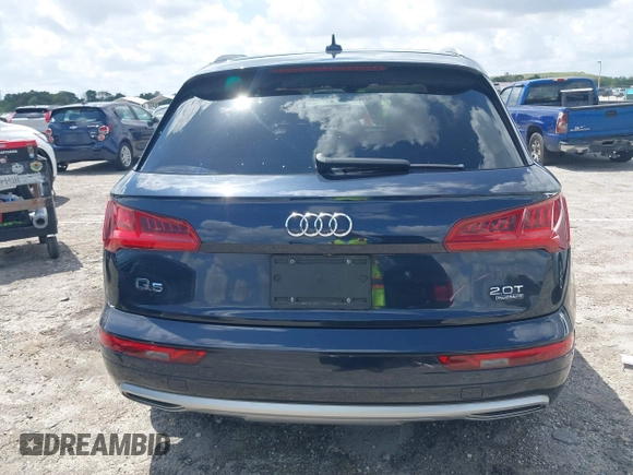 2018 Audi Q5 Premium with VIN WA1ANAFY7J2087419, listed as a IAAI auction lot 41931235 with 73,199 mi miles. Bid and sale history available at carsss.com. Image 17.
