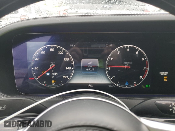 2018 Mercedes-Benz S 560 with VIN WDDUG8GB7JA379339, listed as a Copart auction lot 47757745 with 189,025 mi miles and Clean Title. Bid and sale history available at carsss.com. Image 9.