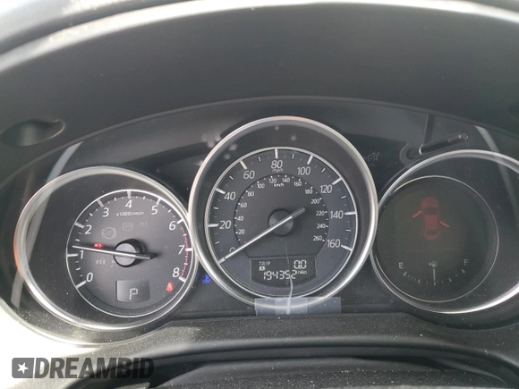 2016 Mazda CX-5 Grand Touring with VIN JM3KE4DY3G0688286, listed as a Copart auction lot 52182205 with 194,352 mi miles and Salvage Title. Bid and sale history available at DreamBid. Image 9.