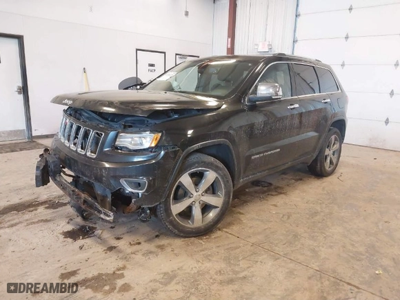 2014 Jeep Grand Cherokee Limited with VIN 1C4RJFBG6EC518170, listed as a IAAI auction lot 41506695 with 156,537 mi miles. Bid and sale history available at carsss.com. Image 2.