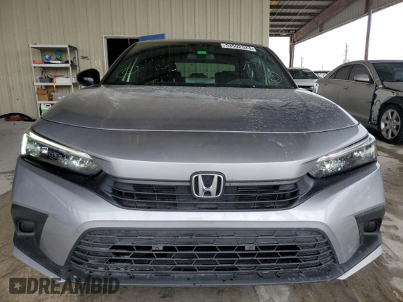 2022 Honda Civic Sedan Sport with VIN 2HGFE2F56NH594155, listed as a Copart auction lot 53592523 with 12,080 mi miles and Salvage Title. Bid and sale history available at carsss.com. Image 5.
