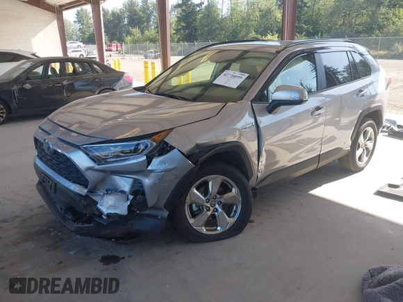 2021 Toyota RAV4 Hybrid LE with VIN JTMB6RFV1MD021212, listed as a IAAI auction lot 42770099 with 39,455 mi miles and . Bid and sale history available at DreamBid. Image 18.