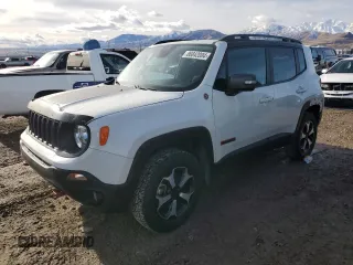 2019 Jeep Renegade Trailhawk z VIN ZACNJBC15KPK00112, wystawiony jako Copart lot #86842004 z przebiegiem 56 532 mil mil oraz Szkoda całkowita • Salvage title. Historia ofert i sprzedaży dostępna na DreamBid. Obrazek 1.
