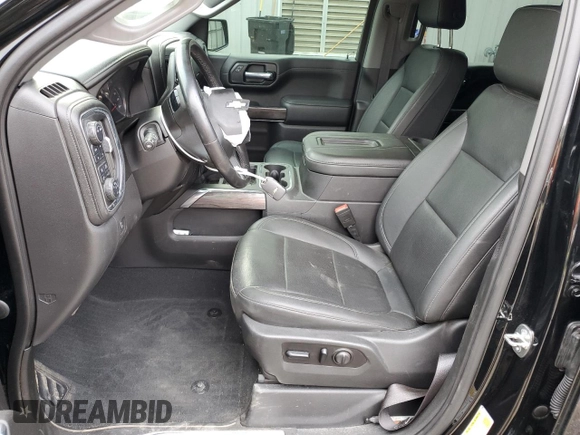 2021 Chevrolet Silverado 1500 LTZ with VIN 3GCUYGED2MG400206, listed as a Copart auction lot 44011685 with 52,249 mi miles and Salvage Title. Bid and sale history available at DreamBid. Image 7.