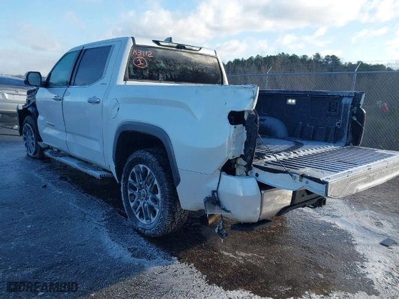 2023 Toyota Tundra 4WD Limited with VIN 5TFJA5DB8PX070681, listed as a IAAI auction lot 41617433 with 57,693 mi miles. Bid and sale history available at carsss.com. Image 3.