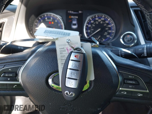 2018 Infiniti Q60 3.0t LUXE with VIN JN1EV7EL9JM391021, listed as a IAAI auction lot 41369592 with 112,732 mi miles. Bid and sale history available at carsss.com. Image 11.