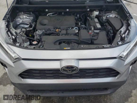 2024 Toyota RAV4 XLE Premium with VIN 2T3C1RFV7RC274727, listed as a Copart auction lot 60647645 with 21,390 mi miles and Salvage title. Bid and sale history available at DreamBid. Image 12.