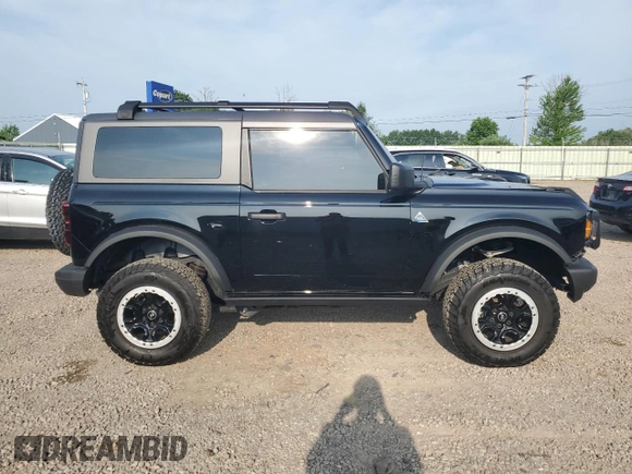 2024 Ford Bronco Black Diamond with VIN 1FMDE1AP3RLA66439, listed as a Copart auction lot 64542095 with 3,055 mi miles and Salvage title. Bid and sale history available at DreamBid. Image 12.