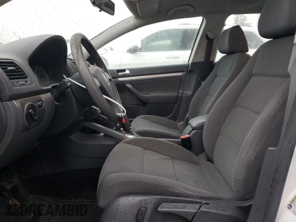 2007 Volkswagen Rabbit with VIN WVWDS71K07W262029, listed as a Copart auction lot 89138715 with 156,200 mi miles and Salvage title. Bid and sale history available at DreamBid. Image 7.