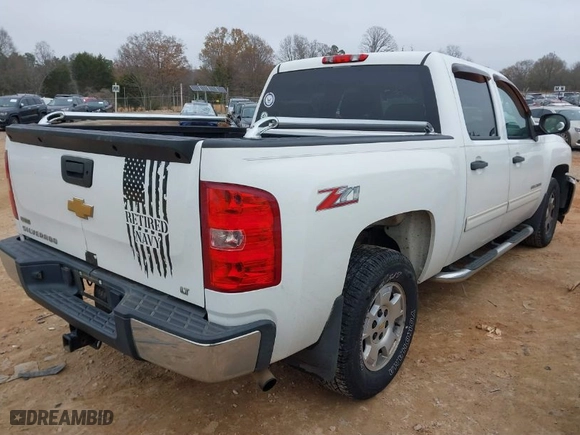 2012 Chevrolet Silverado 1500 LT with VIN 1GCPKSE76CF169144, listed as a IAAI auction lot 41096221 with 119,657 mi miles. Bid and sale history available at carsss.com. Image 4.