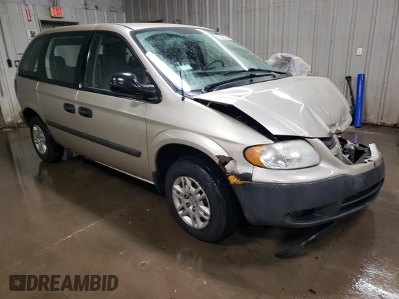 2005 Dodge Caravan SE with VIN 1D4GP25B55B269898, listed as a Copart auction lot 80438054 with 71,865 mi miles and Salvage title. Bid and sale history available at DreamBid. Image 4.