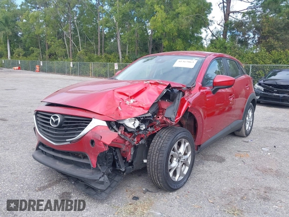 2018 Mazda CX-3 Sport with VIN JM1DKDB73J0305538, listed as a IAAI auction lot 41367063 with 109,884 mi miles. Bid and sale history available at carsss.com. Image 6.