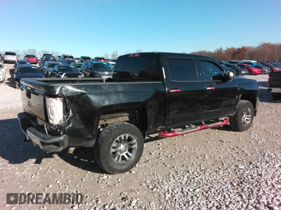 2017 Chevrolet Silverado 1500 LT with VIN 3GCUKREC0HG493446, listed as a Copart auction lot 79068394 with 99,753 mi miles and Salvage Title. Bid and sale history available at DreamBid. Image 3.