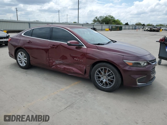 2016 Chevrolet Malibu LT with VIN 1G1ZE5ST6GF236584, listed as a Copart auction lot 50271195 with 147,152 mi miles and Salvage Title. Bid and sale history available at DreamBid. Image 4.