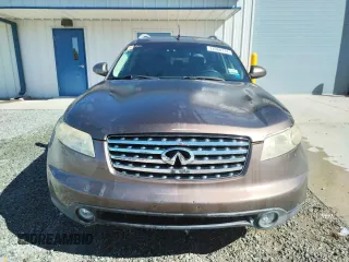 2004 Infiniti FX35 with VIN JNRAS08W74X201463, listed as a Copart auction lot 72980774 with 282,234 mi miles and Salvage Title. Bid and sale history available at carsss.com. Image 5.