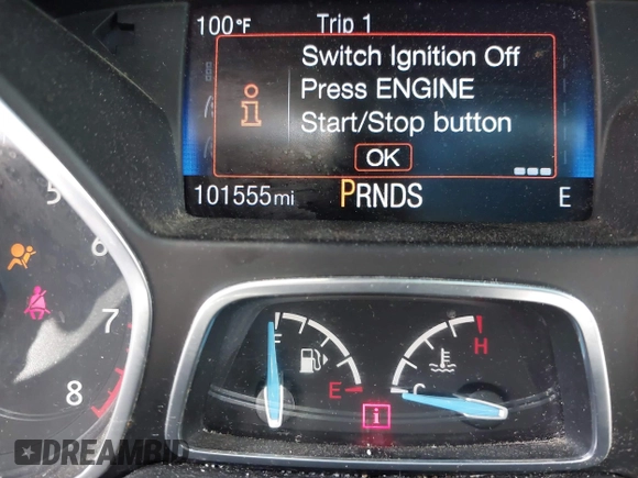 2016 Ford Focus Titanium with VIN 1FADP3N21GL309340, listed as a IAAI auction lot 42518653 with 101,555 mi miles and . Bid and sale history available at DreamBid. Image 15.