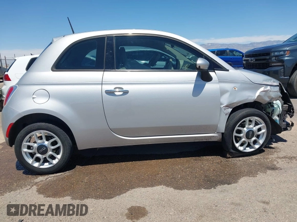 2014 FIAT 500 Pop z VIN 3C3CFFAR9ET188043, wystawiony jako IAAI lot #42082587 z przebiegiem 187 513 mil mil oraz . Historia ofert i sprzedaży dostępna na DreamBid. Obrazek 14.