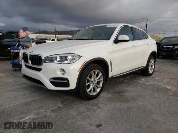 2016 BMW X6 sDrive35i with VIN 5UXKU0C52G0F93053, listed as a Copart auction lot 69660802 with 100,830 mi miles. Bid and sale history available at carsss.com. Image 1.