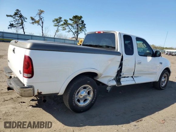2003 Ford F-150 XL with VIN 1FTRX17W83NB78944, listed as a Copart auction lot 53235475 with 161,389 mi miles and Salvage Title. Bid and sale history available at carsss.com. Image 3.