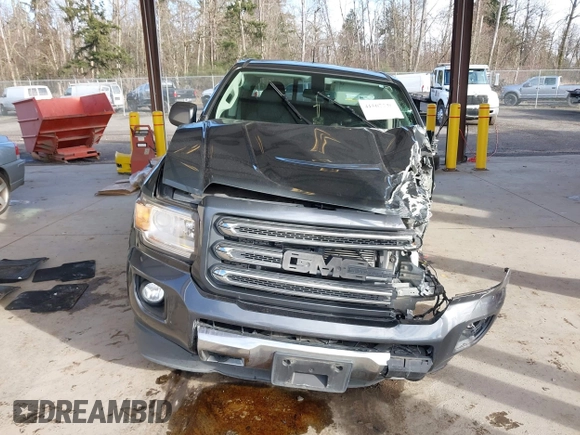 2015 GMC Canyon 2WD SLE with VIN 1GTG5BE37F1265497, listed as a IAAI auction lot 41507236 with 101,385 mi miles. Bid and sale history available at carsss.com. Image 13.