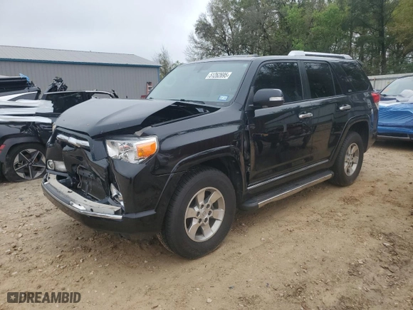 2011 Toyota 4Runner Trail with VIN JTEBU5JR1B5073273, listed as a Copart auction lot 51262695 with 222,030 mi miles and Salvage Title. Bid and sale history available at carsss.com. Image 1.