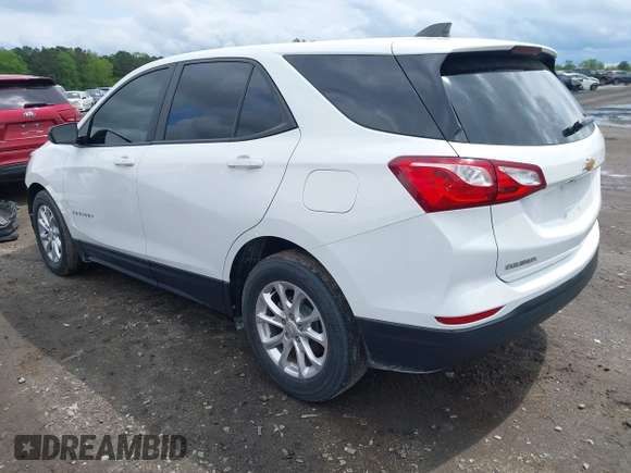 2020 Chevrolet Equinox LS z VIN 3GNAXSEV0LS648569, wystawiony jako IAAI lot #42010721 z przebiegiem 39 949 mil mil oraz . Historia ofert i sprzedaży dostępna na DreamBid. Obrazek 3.