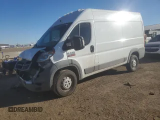 2015 Ram ProMaster Cargo with VIN 3C6TRVBG6FE520074, listed as a Copart auction lot 46472965 with 150,918 mi miles and Salvage Title. Bid and sale history available at DreamBid. Image 1.
