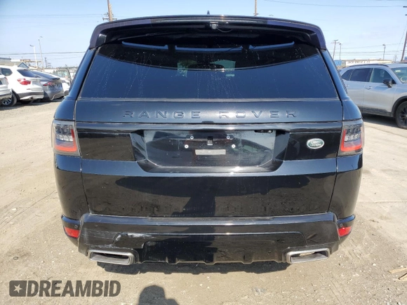 2019 Land Rover Range Rover Sport HSE with VIN SALWR2RV2KA816739, listed as a Copart auction lot 55135655 with 59,681 mi miles and Salvage Title. Bid and sale history available at carsss.com. Image 6.