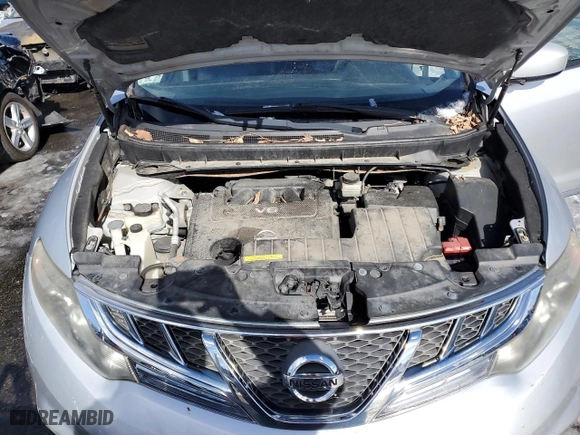 2012 Nissan Murano LE with VIN JN8AZ1MW5CW209805, listed as a Copart auction lot 41983835 with 135,196 mi miles and Non Repairable. Bid and sale history available at carsss.com. Image 12.