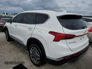 2021 Hyundai Santa Fe Hybrid Limited with VIN KM8S5DA13MU012632, listed as a Copart auction lot 74308684 with 0 mi miles and Salvage Title. Bid and sale history available at carsss.com. Image 2.