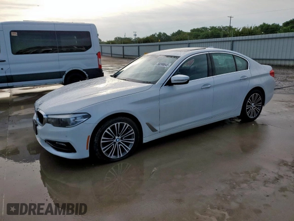 2017 BMW 5 Series 530i with VIN WBAJA5C31HG894420, listed as a Copart auction lot 58398645 with 20,000 mi miles and Clean title. Bid and sale history available at DreamBid. Image 1.