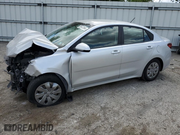 2019 Kia Rio S with VIN 3KPA24AB2KE180923, listed as a Copart auction lot 58692354 with 143,717 mi miles and Salvage Title. Bid and sale history available at carsss.com. Image 1.