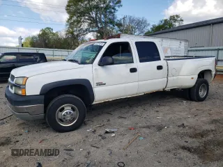 2003 Chevrolet Silverado 3500 LT with VIN 1GCJK33173F124661, listed as a Copart auction lot 53274815 with 349,872 mi miles and Salvage Title. Bid and sale history available at carsss.com. Image 1.