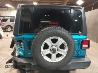 2020 Jeep Wrangler Unlimited Sport S z VIN 1C4HJXDN9LW194222, wystawiony jako IAAI lot #42079625 z przebiegiem 78 437 mil mil oraz . Historia ofert i sprzedaży dostępna na DreamBid. Obrazek 16.